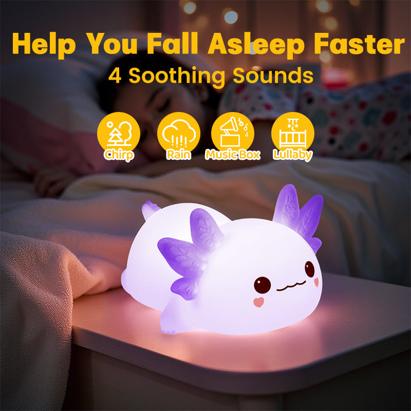 Enjoy™️ MeWaii® Axolotl Cute Squishy Night Light - Perfect Gift 🎁