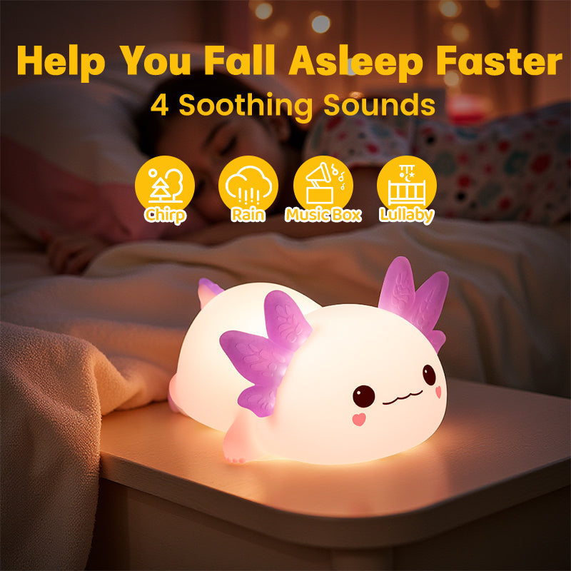 Enjoy™️ MeWaii® Axolotl Cute Squishy Night Light - Perfect Gift 🎁