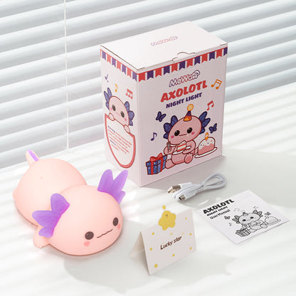 Enjoy™️ MeWaii® Axolotl Cute Squishy Night Light - Perfect Gift 🎁