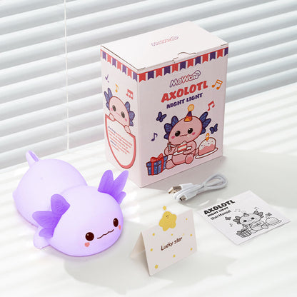 Enjoy™️ MeWaii® Axolotl Cute Squishy Night Light - Perfect Gift 🎁