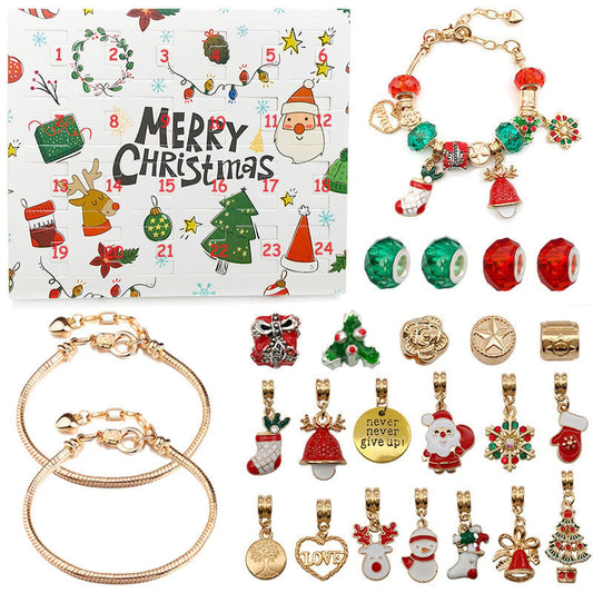 🎄 DIY 24 Days Christmas Countdown Calendar Bracelets Set 🎅🏻