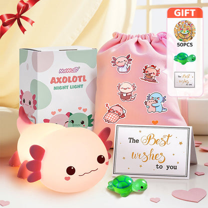 Enjoy™️ MeWaii® Axolotl Cute Squishy Night Light - Perfect Gift 🎁