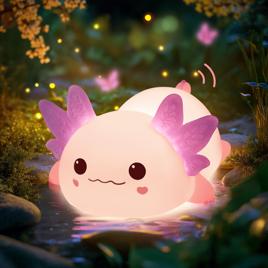 Enjoy™️ MeWaii® Axolotl Cute Squishy Night Light - Perfect Gift 🎁