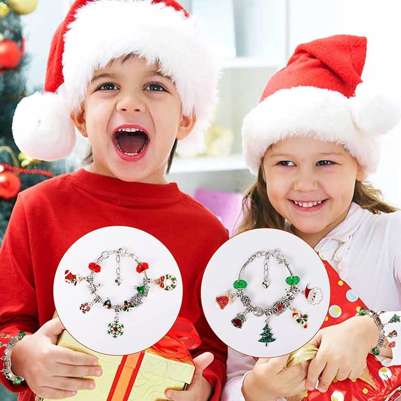 🎄 DIY 24 Days Christmas Countdown Calendar Bracelets Set 🎅🏻
