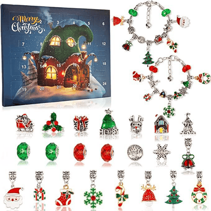 🎄 DIY 24 Days Christmas Countdown Calendar Bracelets Set 🎅🏻