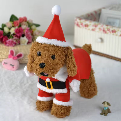 🎅🐾 NICCO Dog Santa Claus Outfit