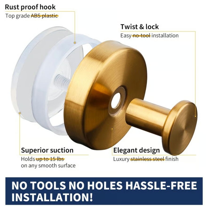 2026 Upgraded Suction Cup Hooks