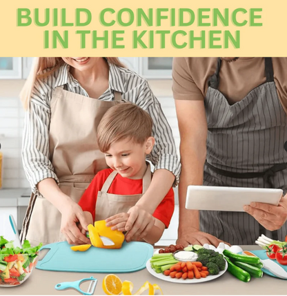Little Chef's Deluxe Kitchen Set for Kids 🍳🥕🍓🍽️