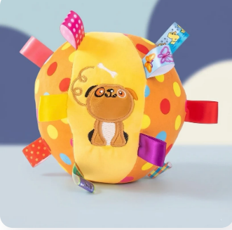 Colorful Squeaky Hanging Dog Training Toy