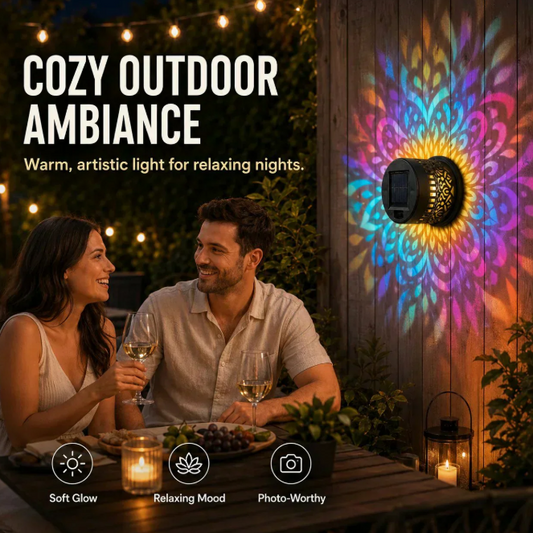 MandalaGlow™ – The Wall Light That Turns Empty Walls Into Art 🪐🌌