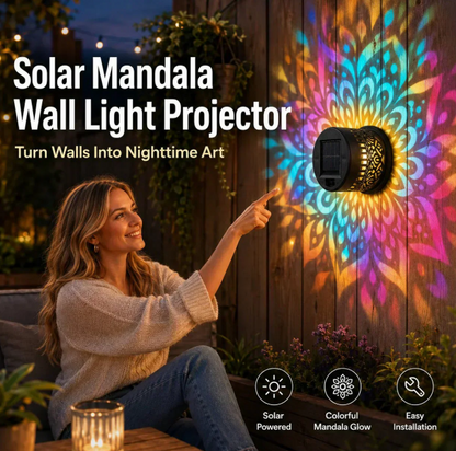 MandalaGlow™ – The Wall Light That Turns Empty Walls Into Art 🪐🌌