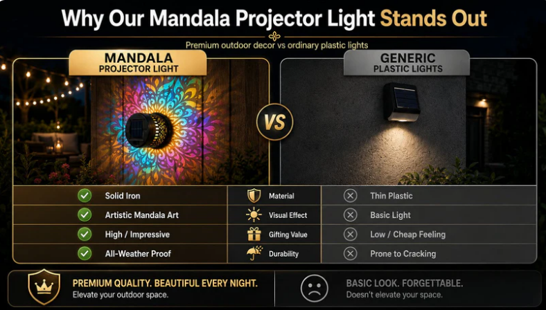 MandalaGlow™ – The Wall Light That Turns Empty Walls Into Art 🪐🌌
